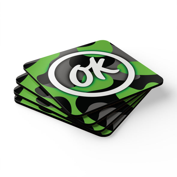 Corkwood Coaster Set - OKO Camo