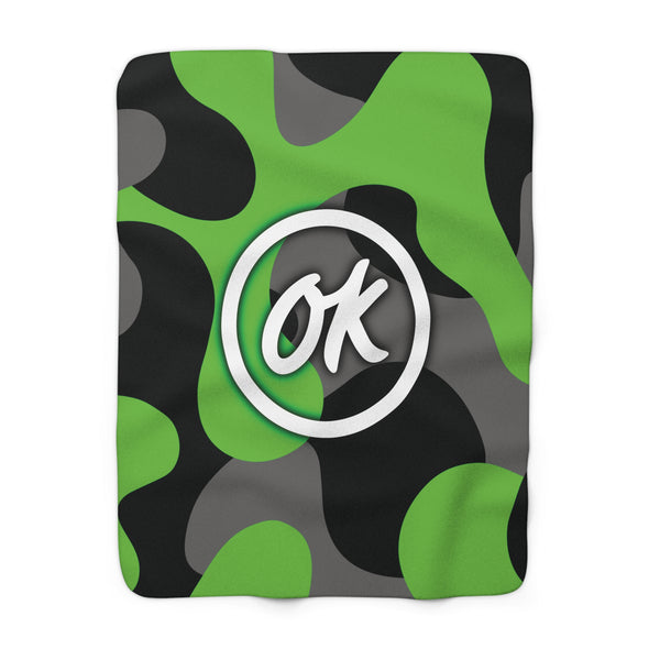 Sherpa Fleece Blanket - OKO Camo