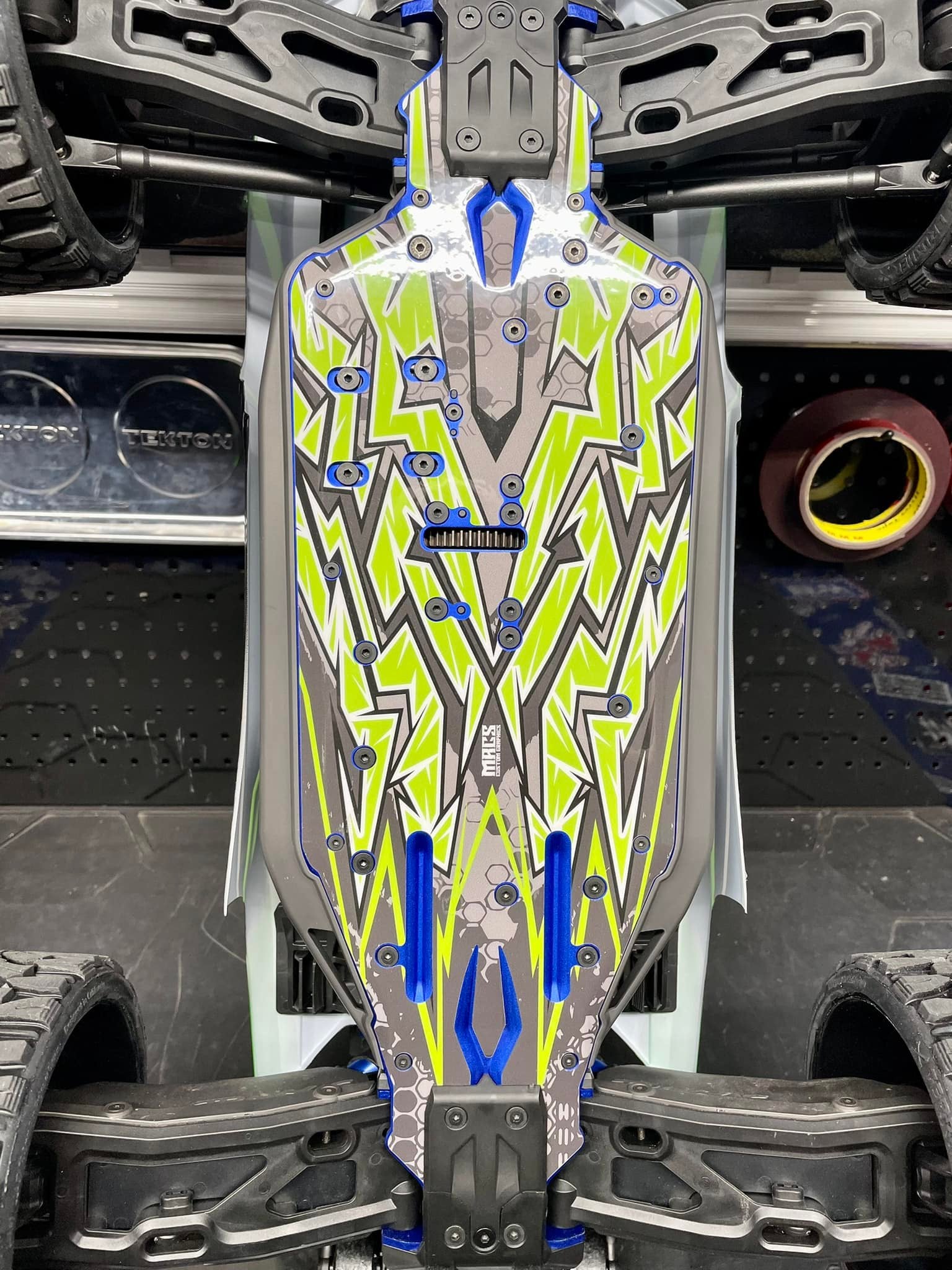 Chassis protector for Traxxas Sledge (Chassis Wrap) – Mac's Custom Designs  & Prints